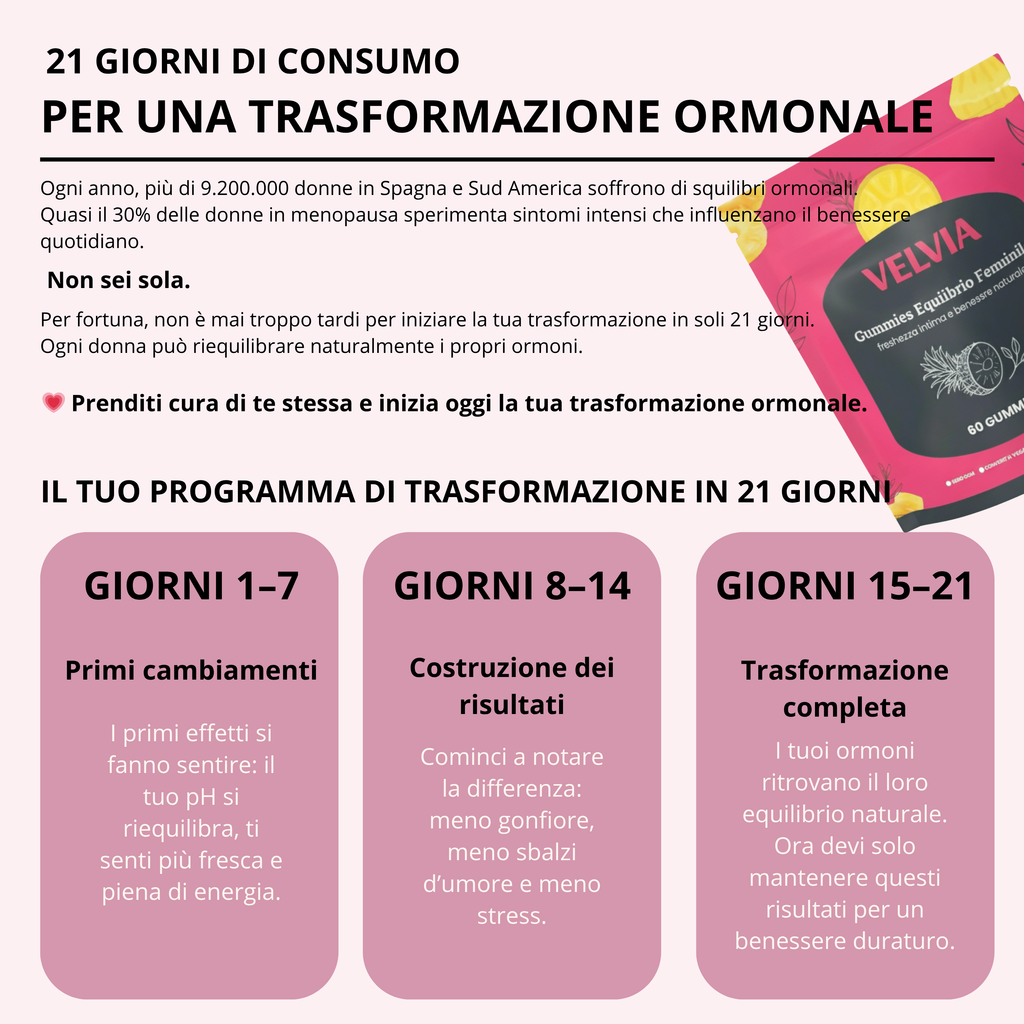 Equilibrio Femminile Gummies - Ananas | 1+1 A OMAGGIO